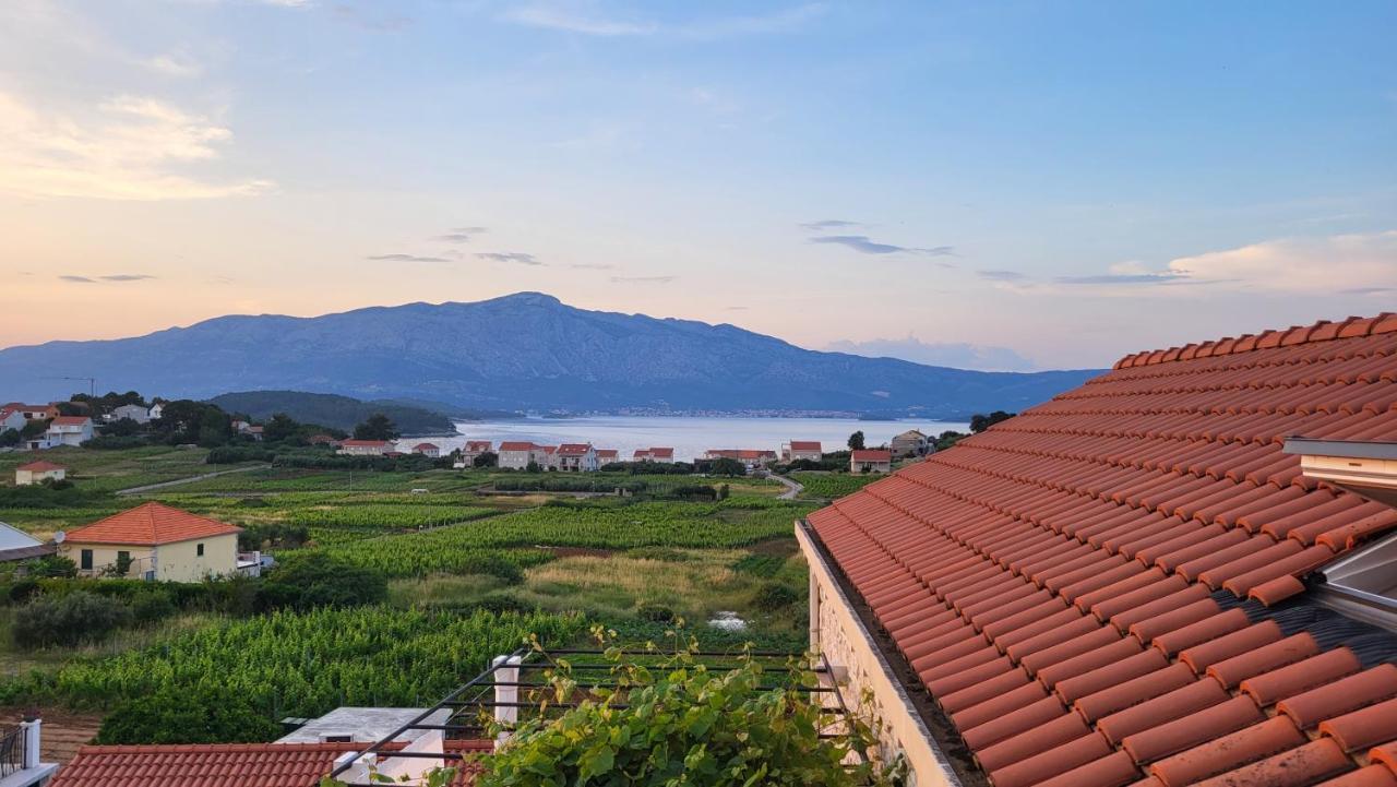 Stone House Apartment Didini Dvori Lumbarda Esterno foto