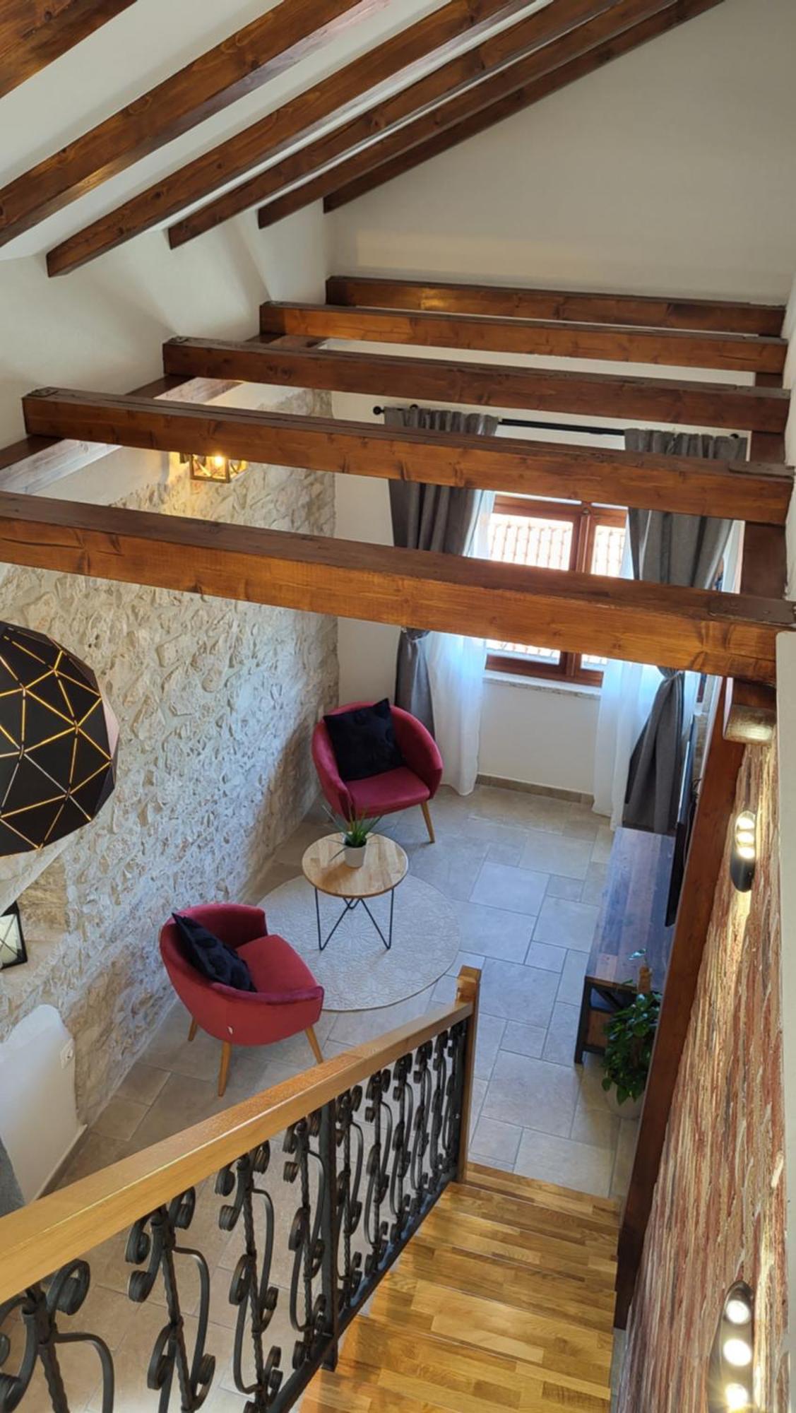 Stone House Apartment Didini Dvori Lumbarda Esterno foto