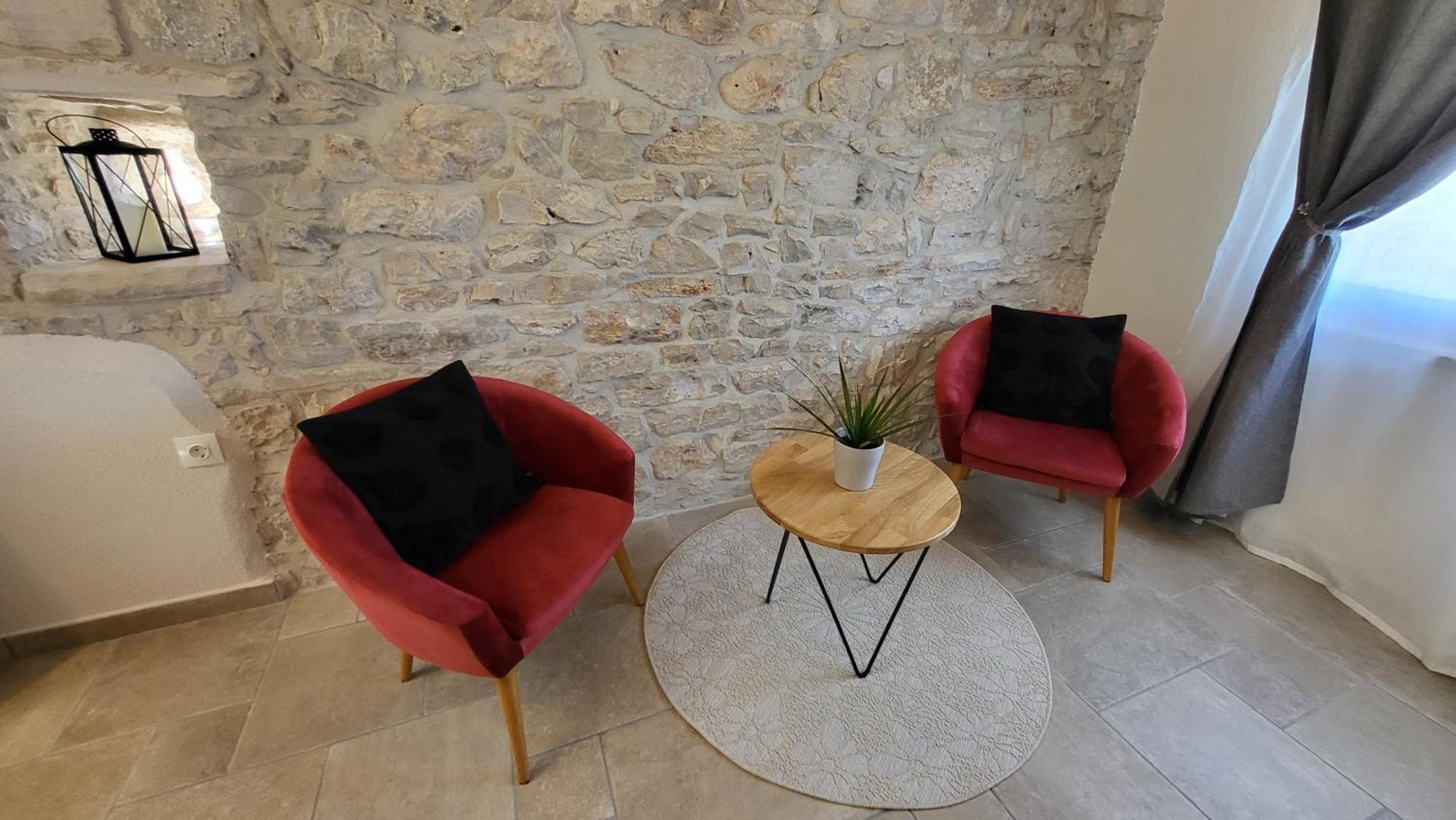Stone House Apartment Didini Dvori Lumbarda Esterno foto