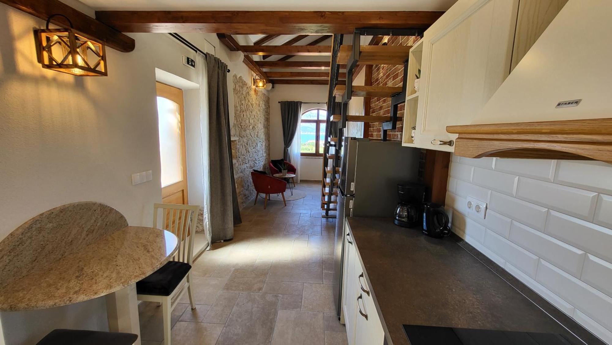 Stone House Apartment Didini Dvori Lumbarda Esterno foto